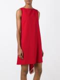 slash neck dress
