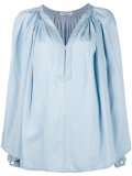 pleated blouse 