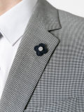 patterned formal two-piece suit