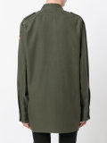 embroidered ducks shirt 