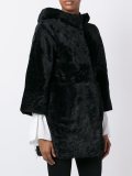 hooded coat