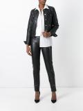 skinny leather pants 