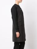checked sleeveless jacket