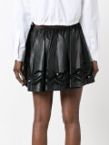 embroidered mini skirt