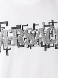 studded logo T-shirt