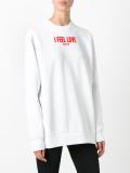 I feel Love printed sweatshirt