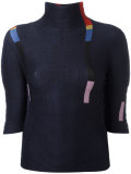 high neck top