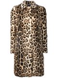 leopard print coat
