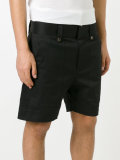 high-waisted bermuda shorts