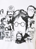 sketch print T-shirt