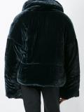 oversized standing collar jacket