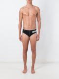 logo swimming trunks