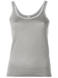 knitted silk vest 