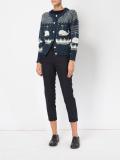 tailored cropped skinny trousers