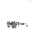 blotch print sunglasses