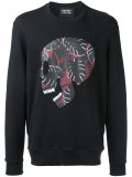 skull print sweatshirt