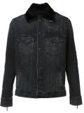 'Hopper' shearling denim jacket