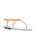 T-strap flat sandals