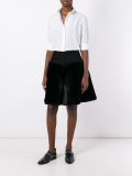 synthetic fur skirt 