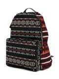 'Rockstud' geometric print backpack