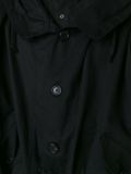 hooded trench coat