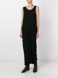 ruched detail dress