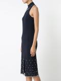 embellished sleeveless dress