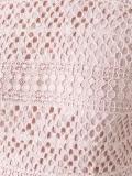 embroidered flared dress
