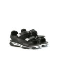 Medusa head trim sandals
