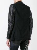 contrast blazer 