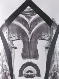 mask print T-shirt
