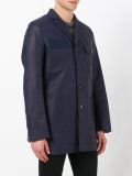 multi-pockets midi coat