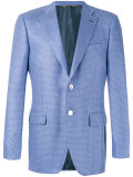 hounstooth pattern blazer 