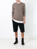 knee-length shorts