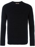 ribbed crew neck jumper