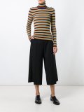 striped turtleneck jumper