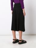 cropped wide-leg trousers