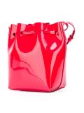 drawstring bucket cross body bag