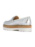 metallic loafers 