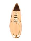 metallic Oxford shoes