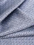 stitch print tie and pocket square set