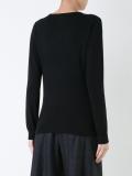 'City' v-neck jumper