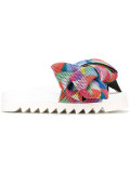 oversized knot sandals