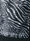 zebra print T-shirt