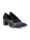 Maryam bi-colour pumps