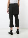 layered cropped trousers 