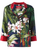floral print blazer
