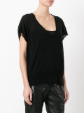 knit scoop neck top 