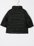 cropped sleeves padded jacket 