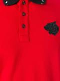 embroidered logo polo shirt